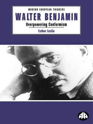 cover image of Walter Benjamin
